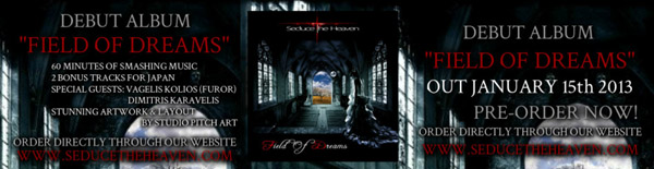 NEWS : Seduce The Heaven Reveals Details On New Album "Field Of Dreams"