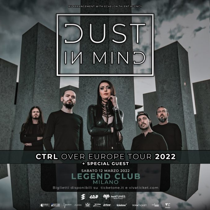DUST IN MIND - data italiana annunciata