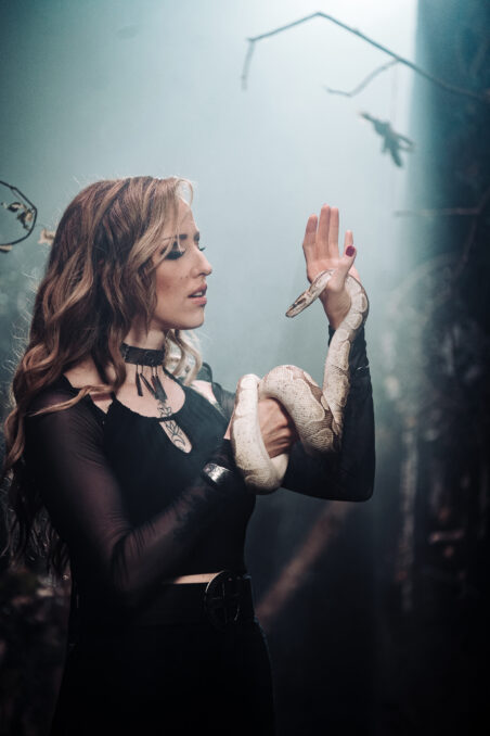 FAUN. Laura Fella. Credit Photo: Nadine Volz. Official photoshoot for Hex