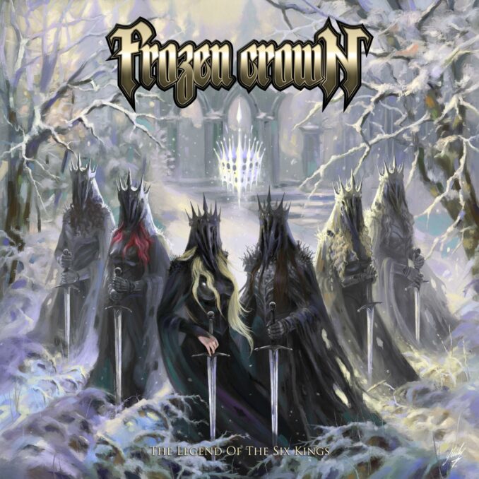 Frozen Crown. The Legend of the Six Kings. Cover artwork.