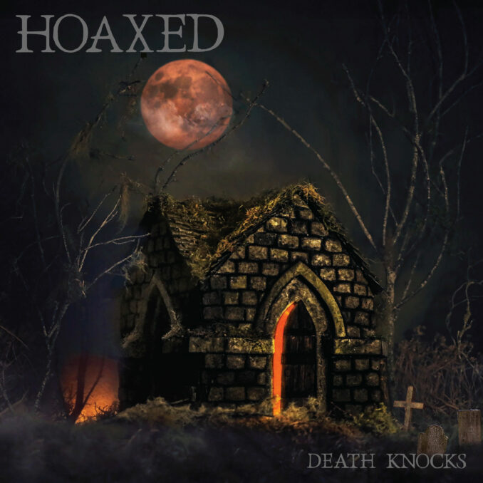 Hoaxed. Death Knocks. Cover artwork.