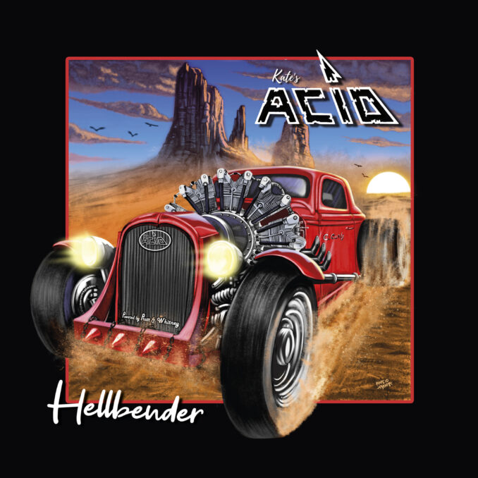 Kate's Acid. Hellbender. Cover artwork.