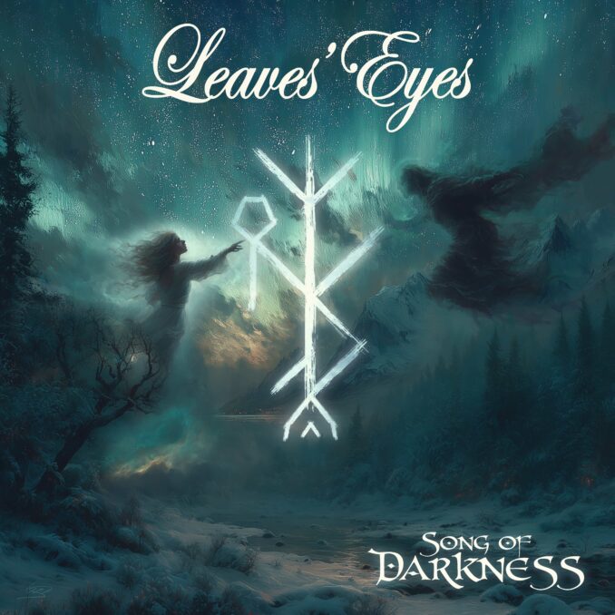 Leaves' Eyes. Song of Darkness EP. Cover artwork.