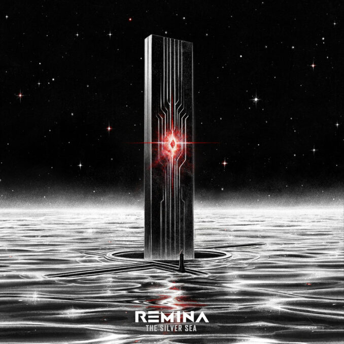 REMINA. The Silver Sea. Cover Artwork