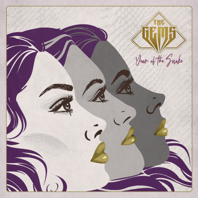The Gems. Year of The Snake. Cover artwork.