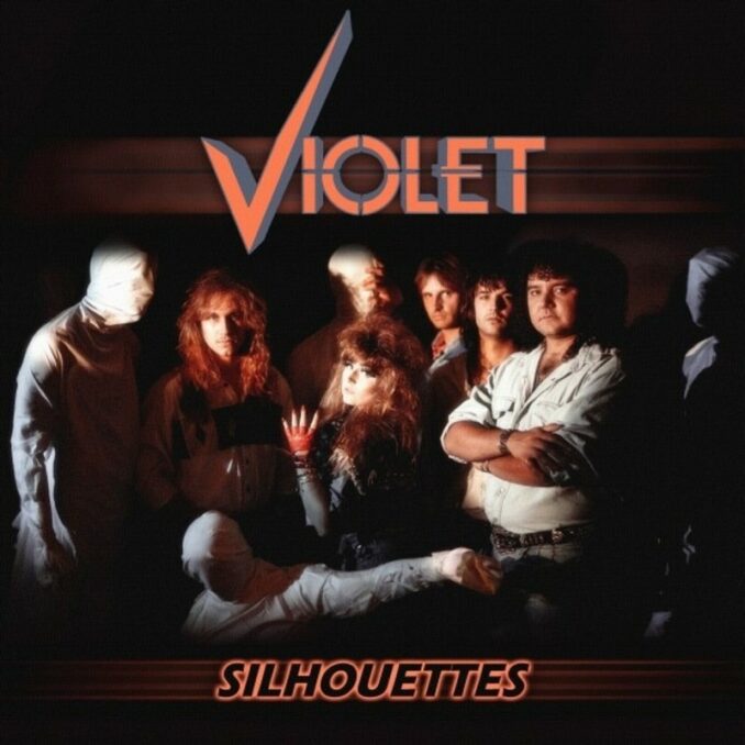 Violet. Silhouettes EP. Cover artwork